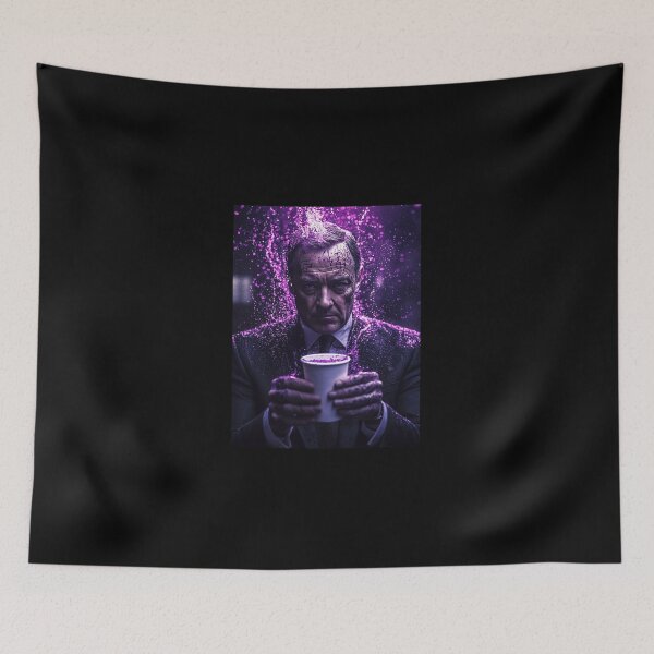 Item preview, Frank Underwood Purple Chemical Splash Art designed and sold by WockWave.