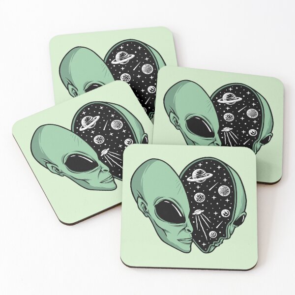 Item preview, Alien and the Starry Universe Design designed and sold by thelivingrp.