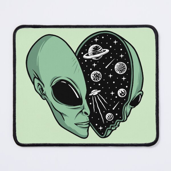 Item preview, Alien and the Starry Universe Design designed and sold by thelivingrp.