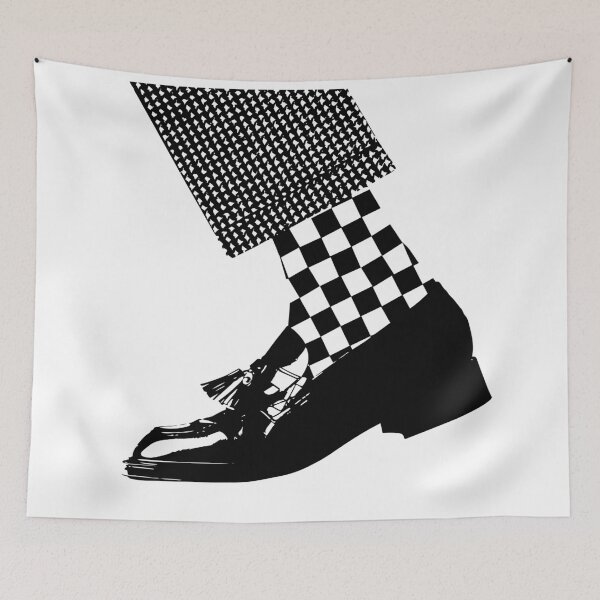 Item preview, Ska Dance Party – 2 Tone Rude Boy Style Design - the beat, bad manner, the specials designed and sold by PIXEL POP DESIGNS - Beyond the Norm!.