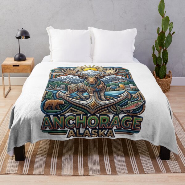 Artikelvorschau, Anchorage, Alaska entworfen und verkauft von likbatonboot.