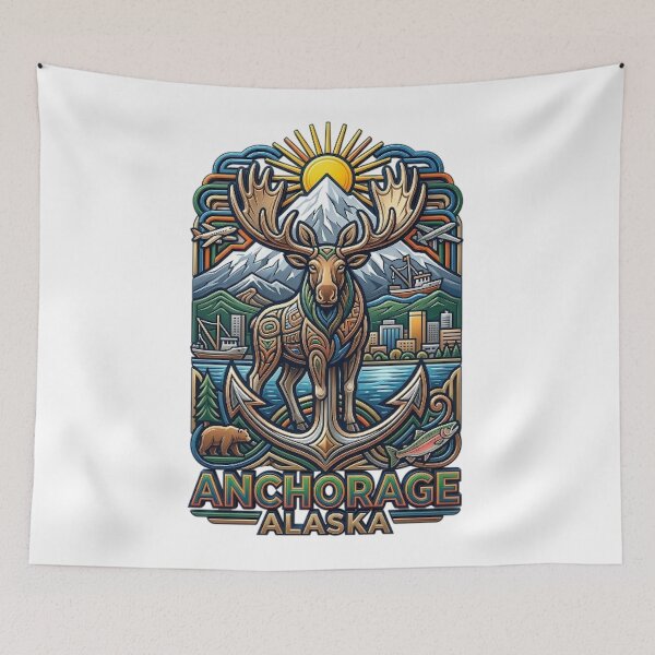 Item preview, ANCHORAGE, ALASKA designed and sold by likbatonboot.