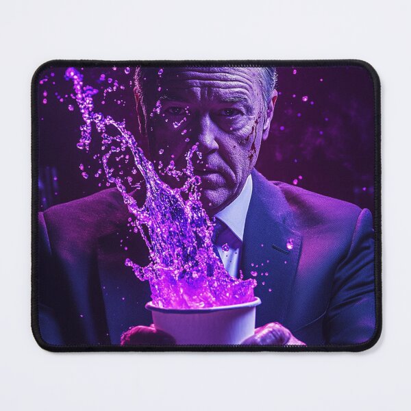 Item preview, Frank Underwood Purple Drink Pop Culture Art designed and sold by WockWave.