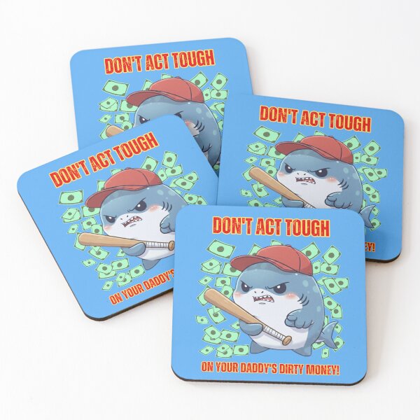 Item preview, Daddy's Dirty Money! Savage Shark designed and sold by Nature's Chibis.