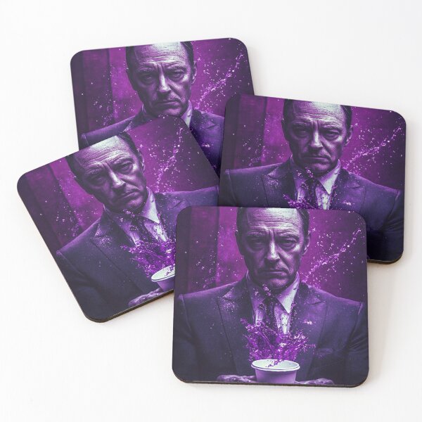 Item preview, Frank Underwood Purple Chemical Splash Art designed and sold by WockWave.