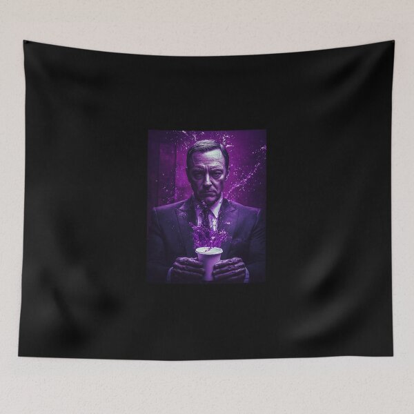 Item preview, Frank Underwood Purple Chemical Splash Art designed and sold by WockWave.
