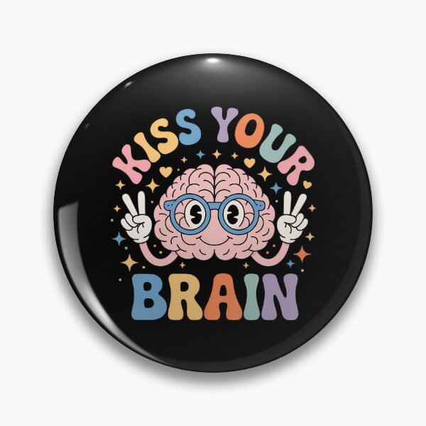 Item preview, Kiss Your Brain Mental Health designed and sold by Moon-Ape.
