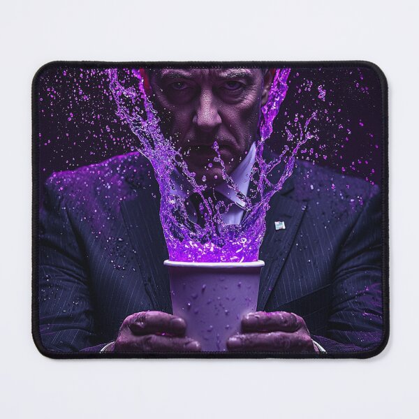 Item preview, Frank Underwood Purple Lean Cinematic Art designed and sold by WockWave.