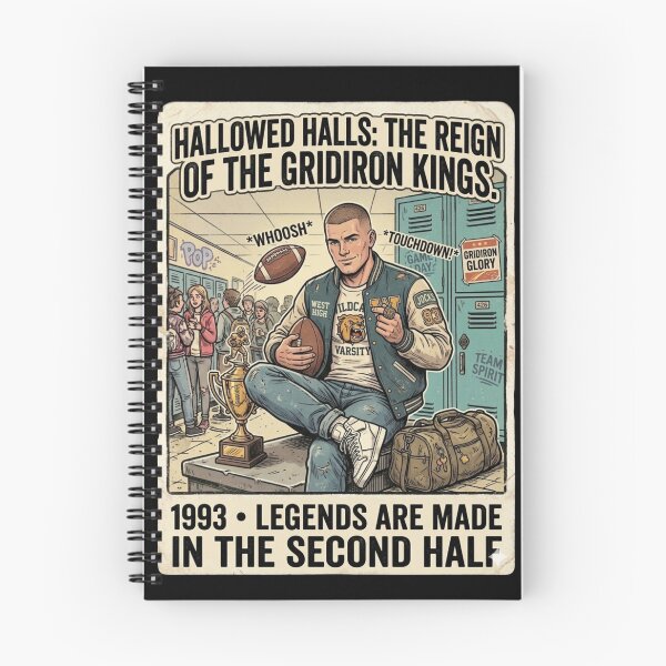 Item preview, Gridiron Kings: A 1993 Football Jock Poster designed and sold by OldnSpicy.
