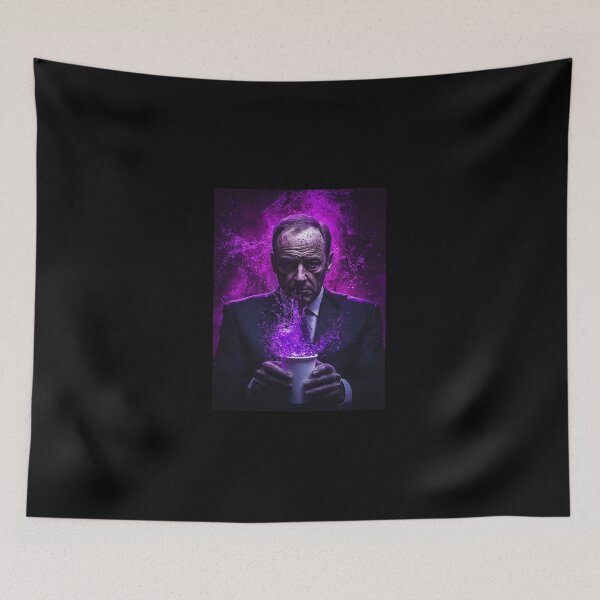 Item preview, Frank Underwood Purple Splash Pop Art designed and sold by WockWave.