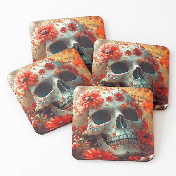 Item preview, Blooming Skulls designed and sold by Boddicca.