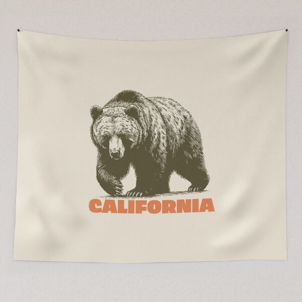 Item preview, California Bear Design designed and sold by thelivingrp.