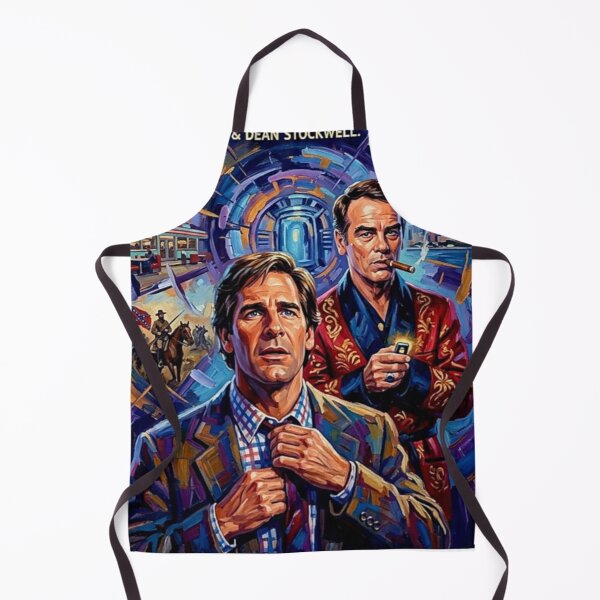 Item preview, The Time Traveler’s Burden: Quantum Leap Oil Art designed and sold by Art's Diner.