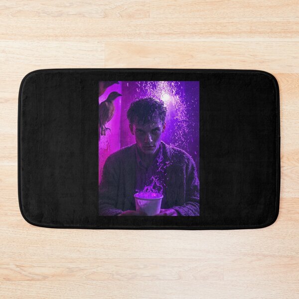 Item preview, Norman Bates Purple Drip Art Print designed and sold by WockWave.