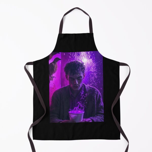 Item preview, Norman Bates Purple Drip Art Print designed and sold by WockWave.