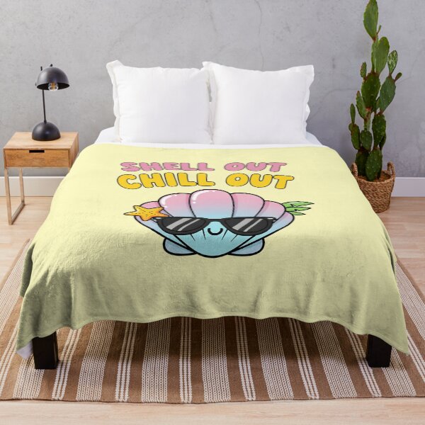 Item preview, Shell Out, Chill Out – Funny Seashell Summer Design designed and sold by Sea Gem.