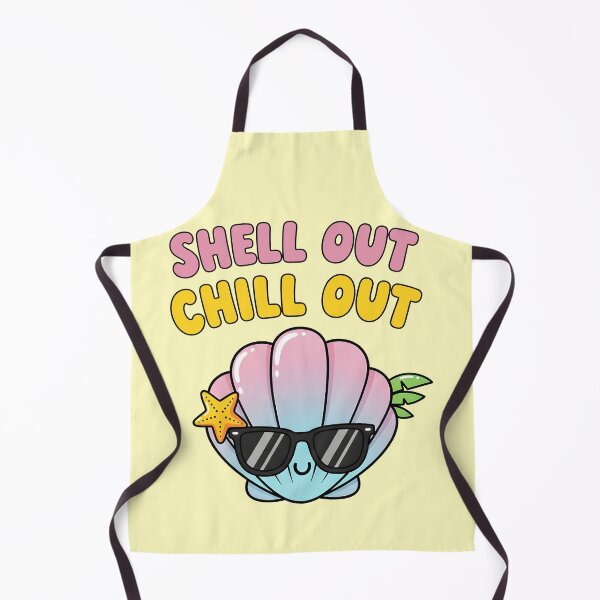 Item preview, Shell Out, Chill Out – Funny Seashell Summer Design designed and sold by Sea Gem.