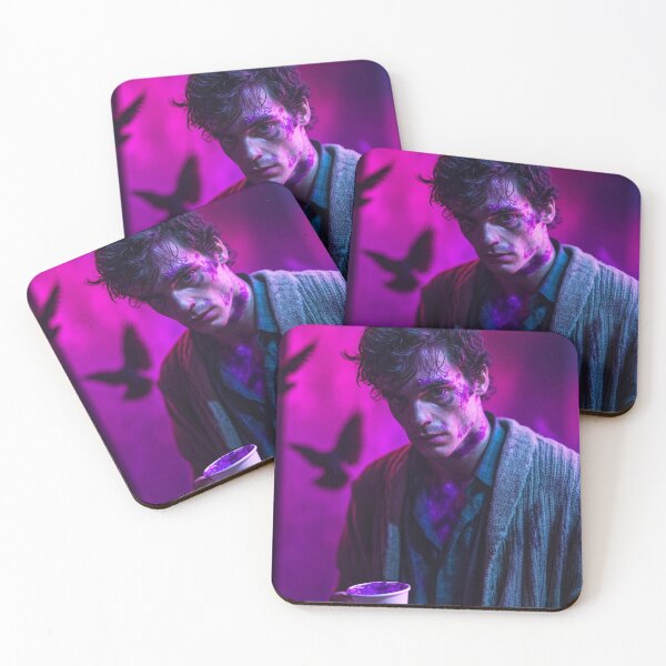 Item preview, Norman Bates Purple Drip Art Print designed and sold by WockWave.