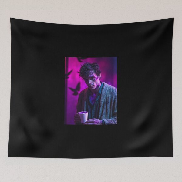 Item preview, Norman Bates Purple Drip Art Print designed and sold by WockWave.