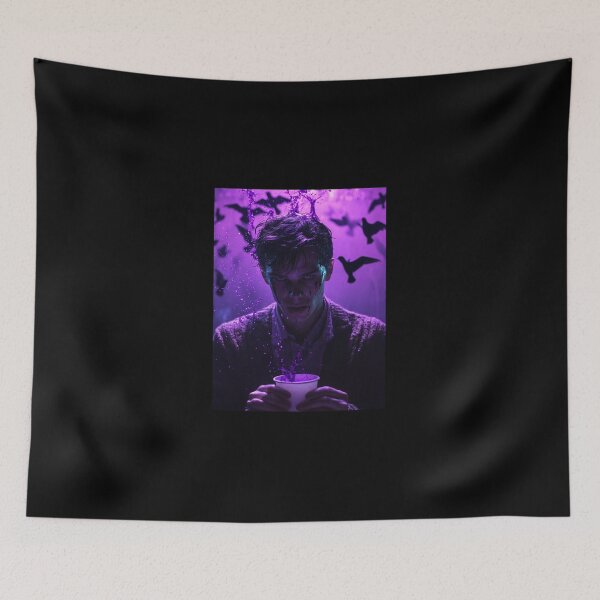 Item preview, Norman Bates Purple Lean Cinematic Art designed and sold by WockWave.