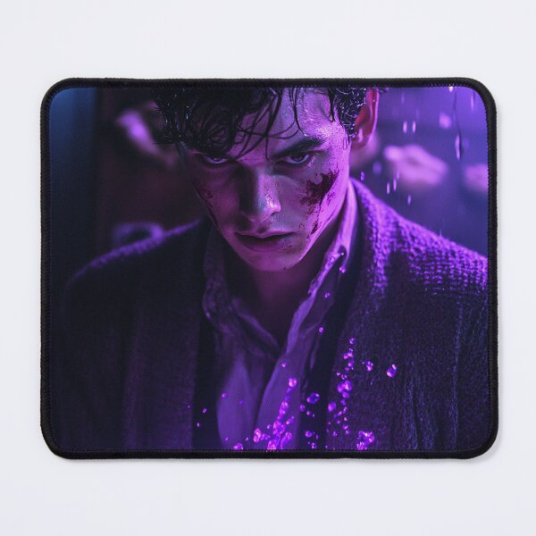Item preview, Norman Bates Purple Chemical Splash Art designed and sold by WockWave.