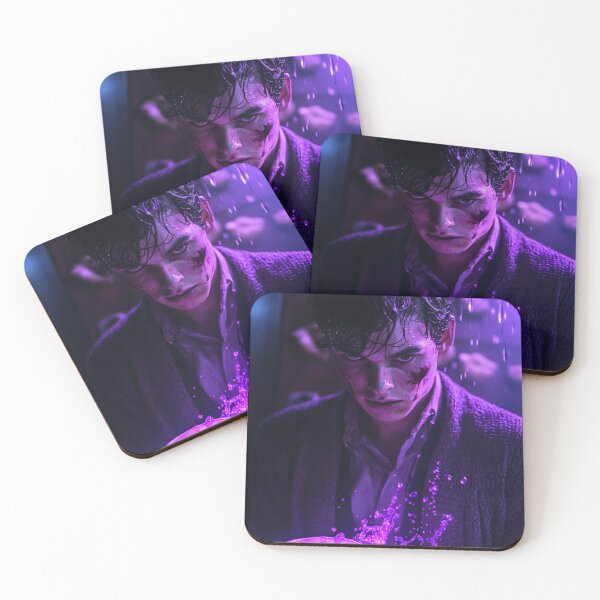 Item preview, Norman Bates Purple Chemical Splash Art designed and sold by WockWave.