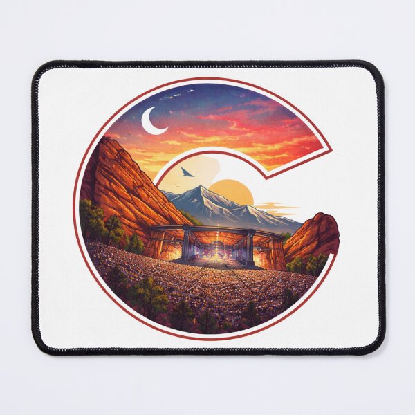 Item preview, Red Rocks Amphitheater Colorado designed and sold by Quoted Threadz.