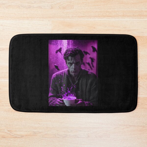 Item preview, Norman Bates Purple Drink Pop Culture Art designed and sold by WockWave.
