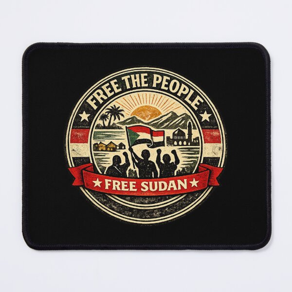 Item preview, Free The People - Free Sudan designed and sold by DIRTYDUNNZ.