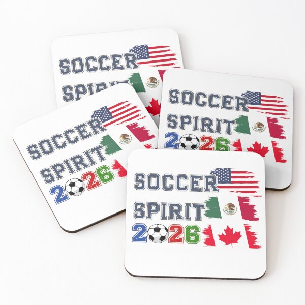 Item preview, Soccer Spirit 2026 United Host Nations USA Mexico Canada designed and sold by area248.