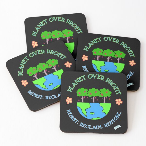 Item preview, Planet Over Profit - Resist. Reclaim. Restore designed and sold by thelivingrp.