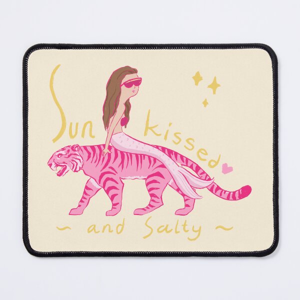 Item preview, Sun kissed and salty summer girl beach shirt designed and sold by art-injoy.