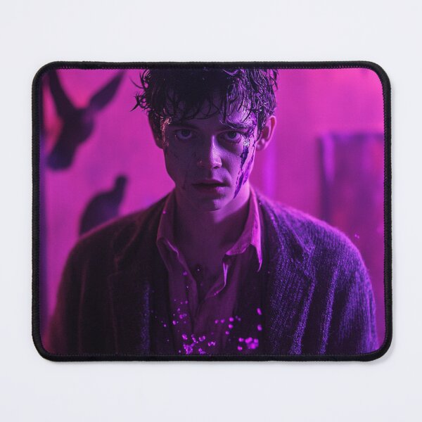 Item preview, Norman Bates Purple Chemical Splash Art designed and sold by WockWave.