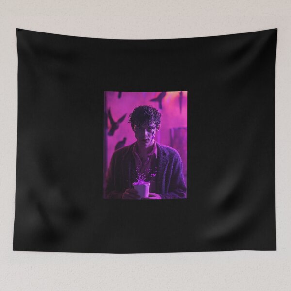 Item preview, Norman Bates Purple Chemical Splash Art designed and sold by WockWave.