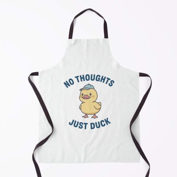 Artikelvorschau, No Thoughts Just Duck Funny Duck Meme Cute Duck Retro Vintage Design entworfen und verkauft von ChipchaOddities.