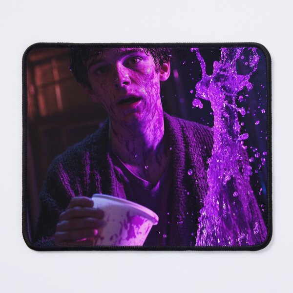 Item preview, Norman Bates Purple Splash Pop Art designed and sold by WockWave.