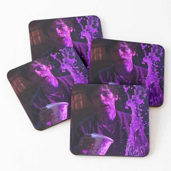 Item preview, Norman Bates Purple Splash Pop Art designed and sold by WockWave.