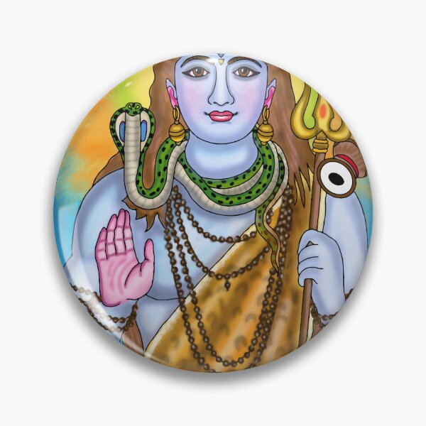 Item preview, Lord Shiva Divine Artwork – Mahadev Spiritual Meditation Illustration designed and sold by Harshit_Digital_Arts.