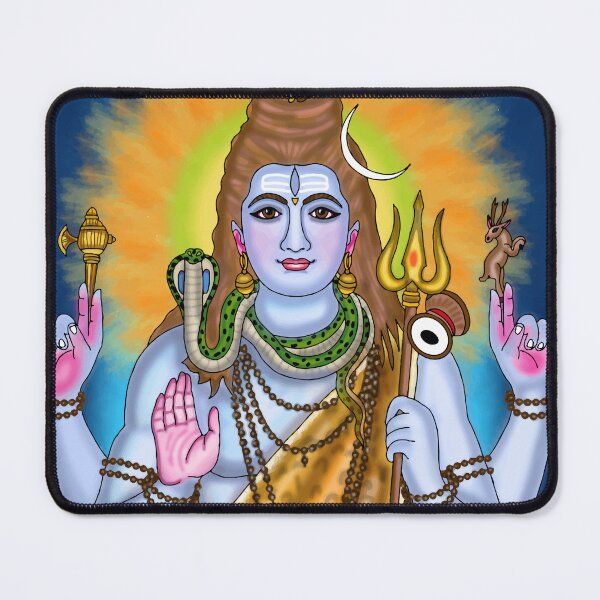 Item preview, Lord Shiva Divine Artwork – Mahadev Spiritual Meditation Illustration designed and sold by Harshit_Digital_Arts.