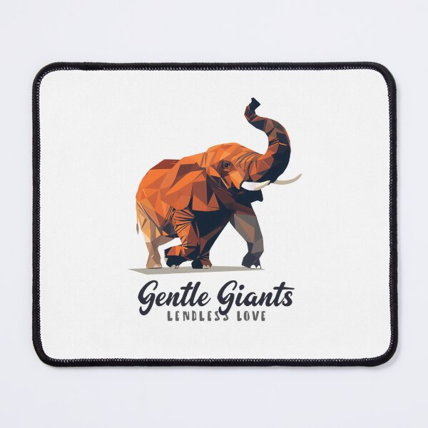 Item preview, Gentle Giants Endless Love Elephant designed and sold by Anantha's Studio.