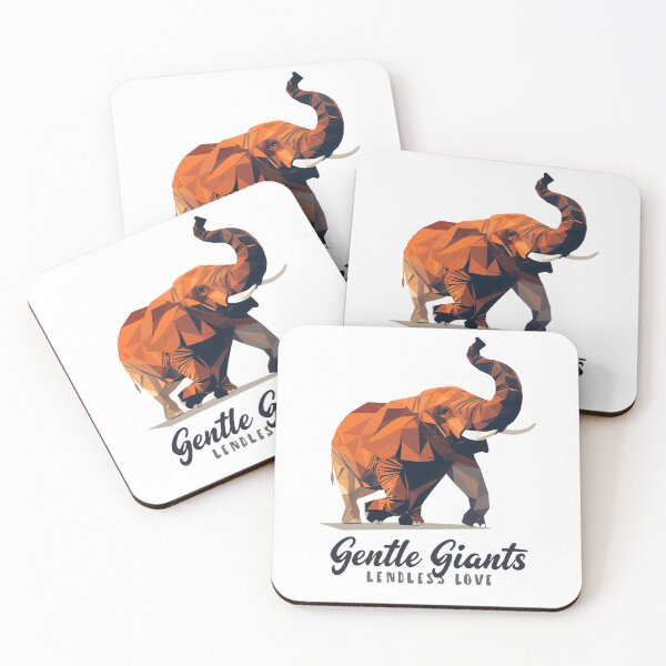 Item preview, Gentle Giants Endless Love Elephant designed and sold by Anantha's Studio.