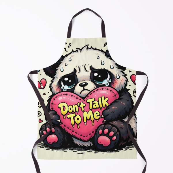 Item preview, Sad Panda Bear "Don't Talk to Me" designed and sold by EsenciaZen.