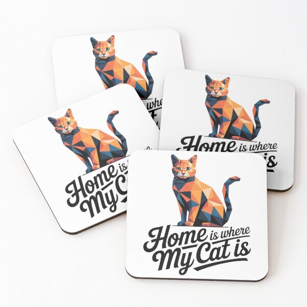 Item preview, Home Is Where My Cat Is designed and sold by Anantha's Studio.