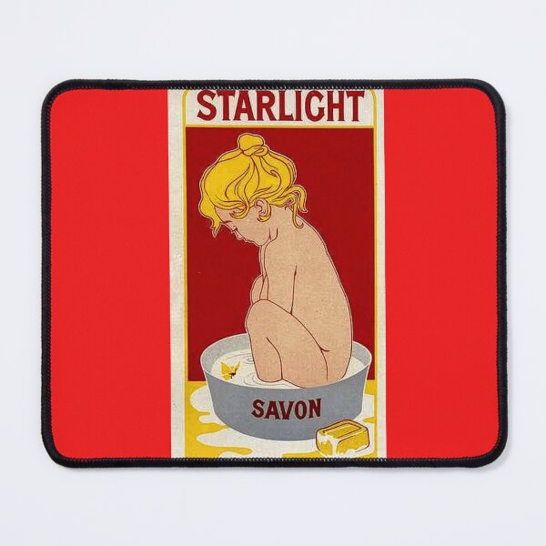 Item preview, Starlight Vintage Soap Advertisement - Little Girl in the Tub designed and sold by thelivingrp.