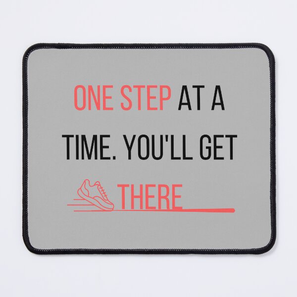 Item preview, One Step At a Time Running Motivation Design designed and sold by LoudVictory.