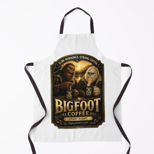 Item preview, Slow Mornings Strong Coffee Bigfoot designed and sold by Bigfoot Fuel Co.