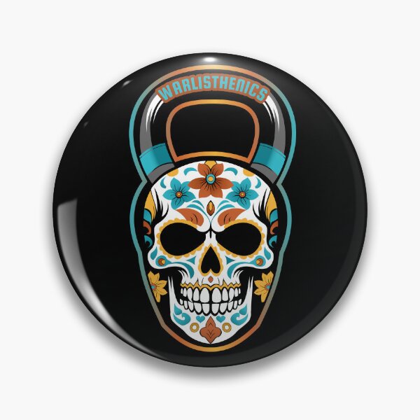 Item preview, WARLISTHENICS Sugar Skull designed and sold by Warlisthenics.