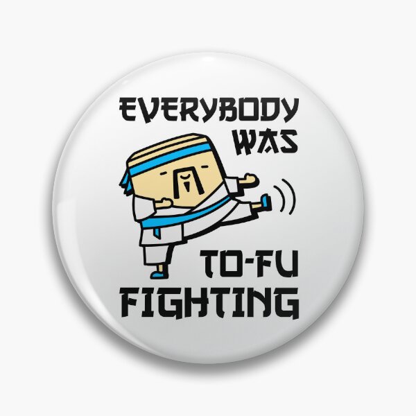 Item preview, Everybody Was Tofu Fighting - Vegan Karate designed and sold by Plant Cult.