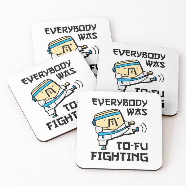 Item preview, Everybody Was Tofu Fighting - Vegan Karate designed and sold by Plant Cult.