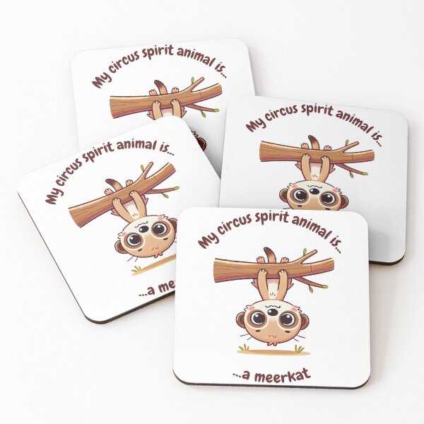 Item preview, Meerkat Circus Spirit Animal designed and sold by Circus Spirit Animals.